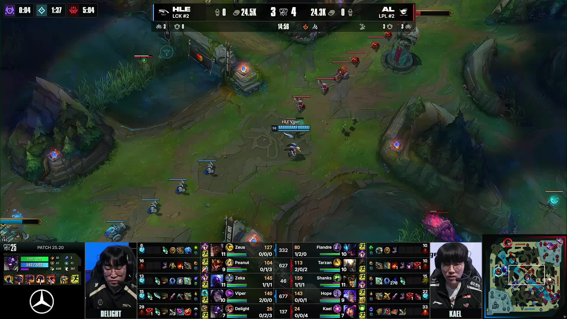 【战报】2025LPL春季赛JDG 2-0 OMG，JDG六连胜完美收官